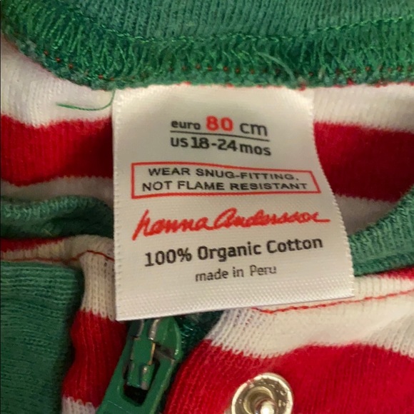 Hanna Andersson One Piece Sleeper - Picture 2 of 2